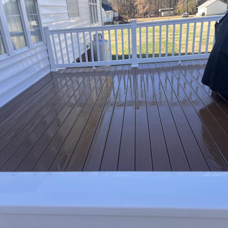 Deck Washing