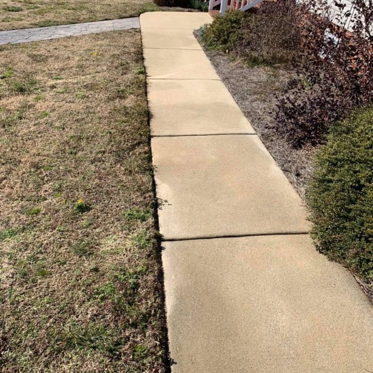 walkway pressure washing
